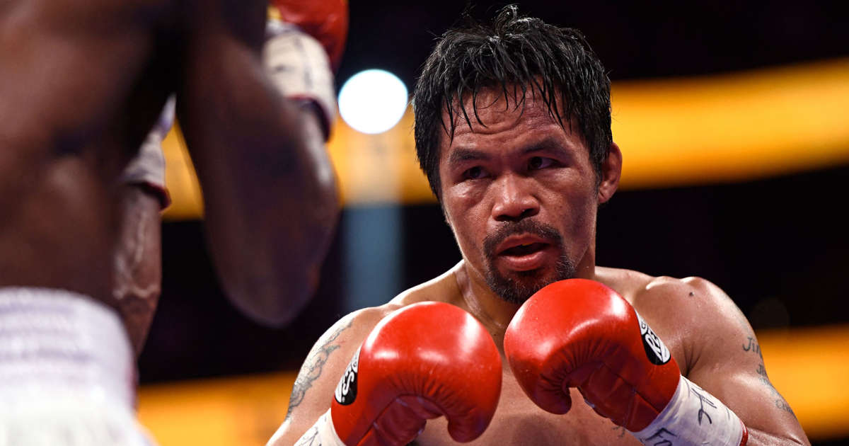 The time has come for Manny Pacquiao to hang up his boxing gloves